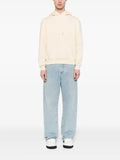 Jacquemus logo-embroidered cotton hoodie