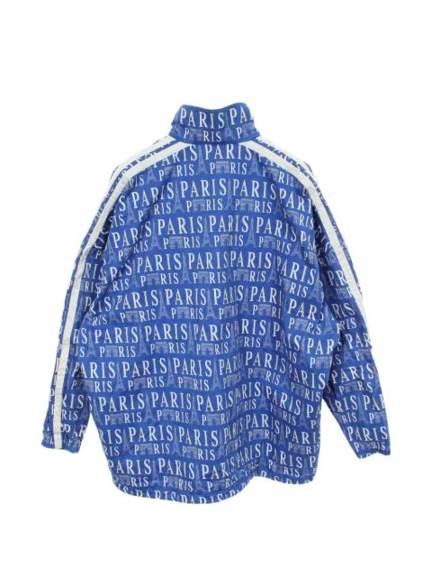 Balenciaga Pre-Owned 2000s logo-pattern jacket