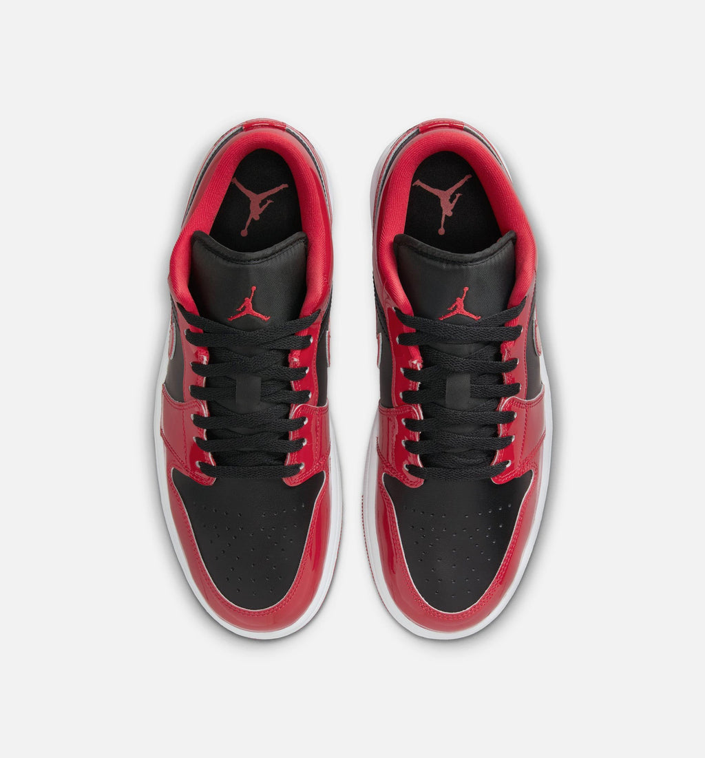 Air Jordan 1 Low SE Men's Sneakers - Black/Varsity Red/White