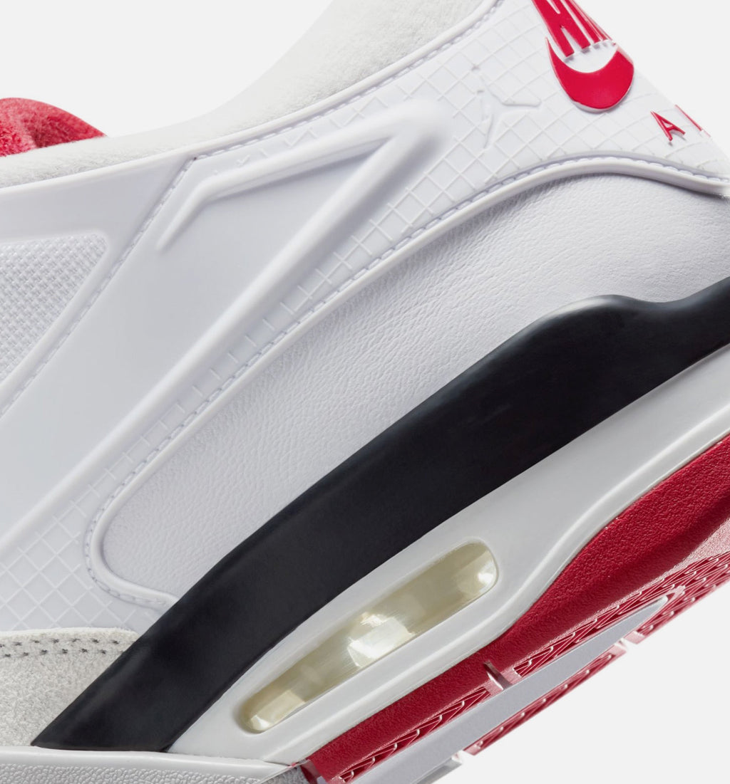 Air Jordan 4 RM – Men's Lifestyle Shoe in White/Black/Neutral Grey/Varsity Red