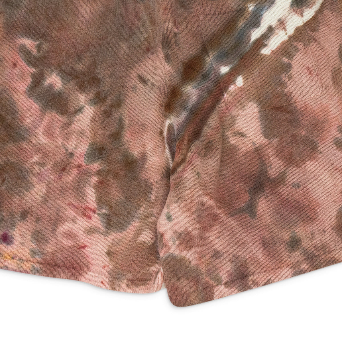 Clay MA Tie Dye Cashmere Shorts