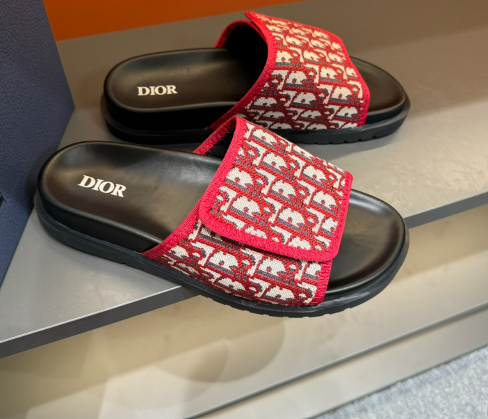 Luxury Monogram Comfort Slide Sandals – Premium Cushioned Non-Slip Summer Slides