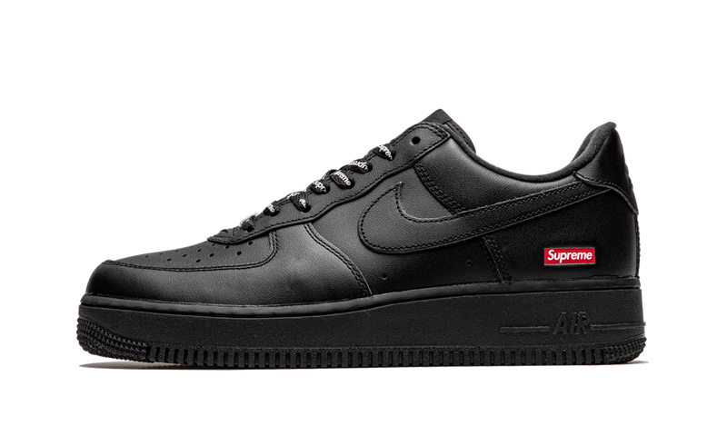 Supreme x Nike Air Force 1 Low 'Mini Box Logo' – CU9225-001 | Black AF1 Low with Supreme Box Logo Detailing
