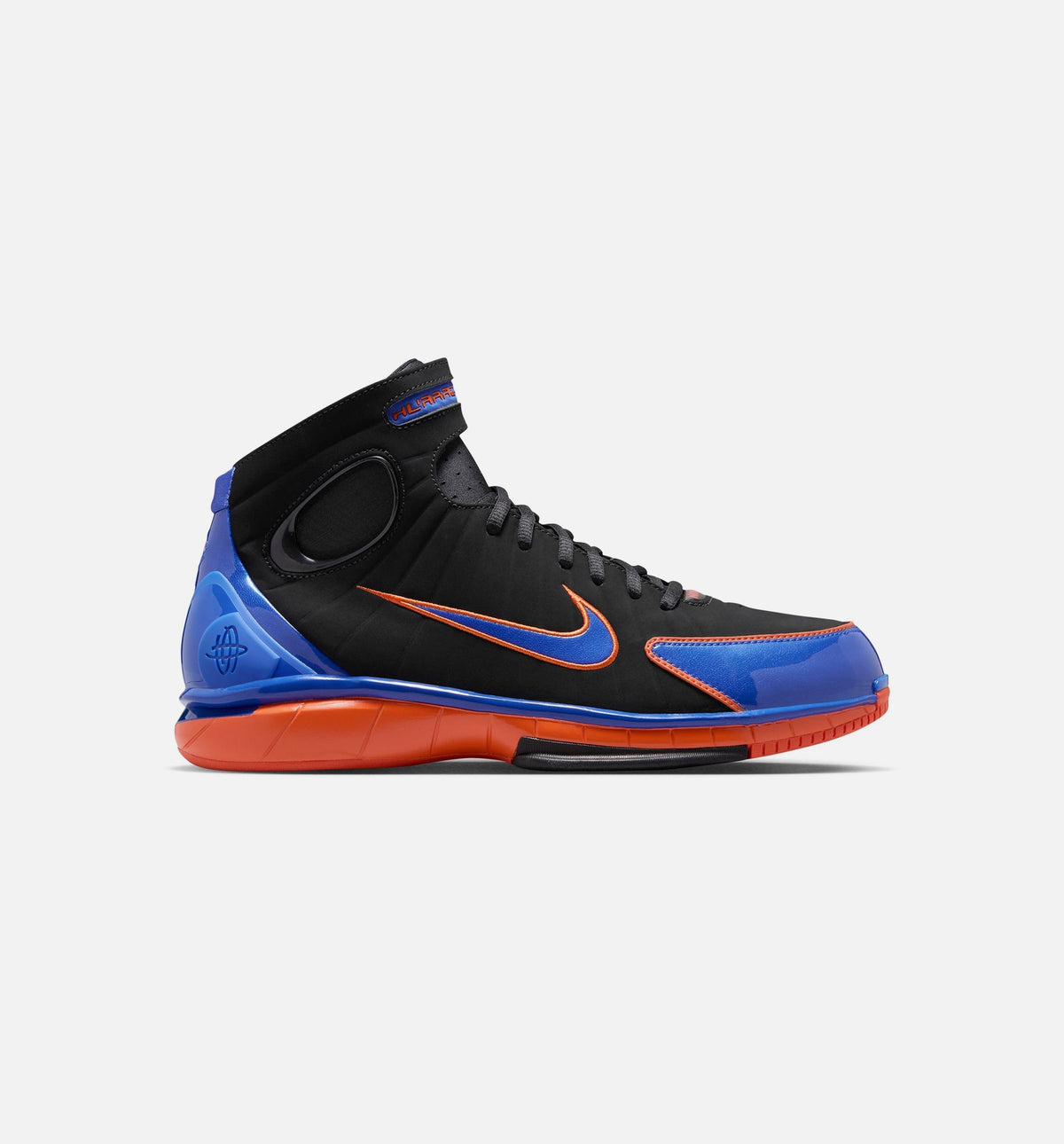Air Zoom Huarache 2K4 Penny Hardaway – Men's Basketball Shoe in Black/Varsity Royal/Safety Orange