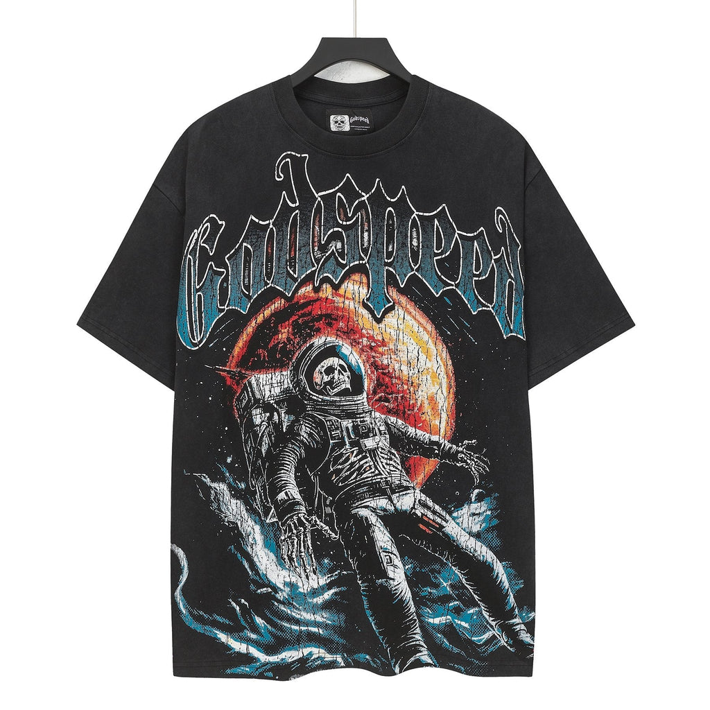 Godspeed Space Tour Astronaut Graphic T-Shirt