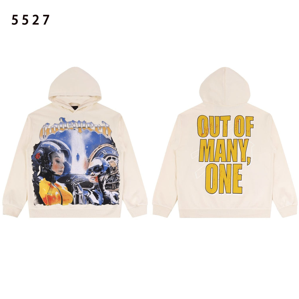 Godspeed Out of Many One Graphic Hoodie