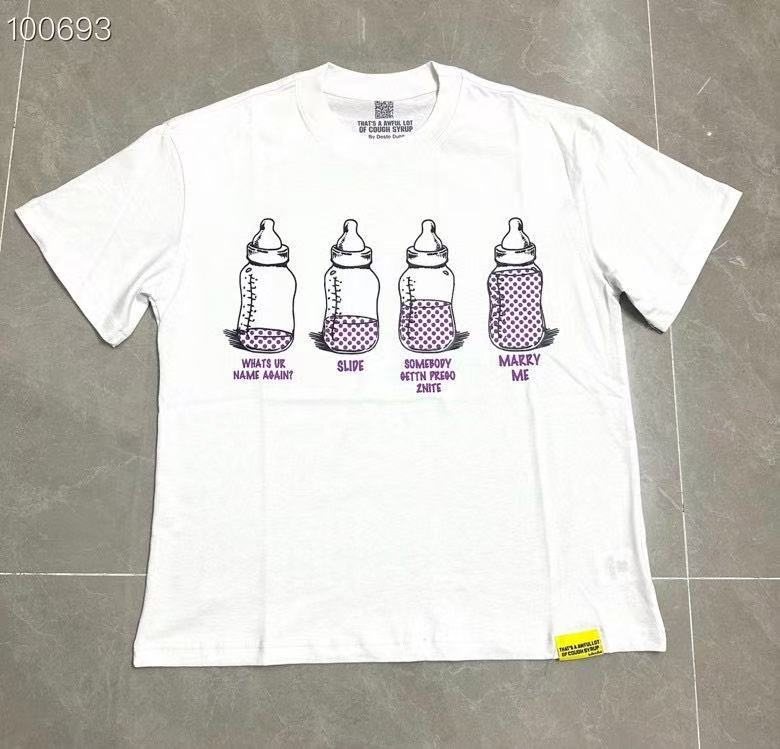THAT'S A AWFUL LOT OF COUGH SYRUP Bottle Graphic Short-Sleeve T-Shirt