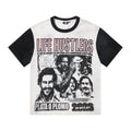 Life Hustlere Contrast-Sleeve Graphic T-Shirt
