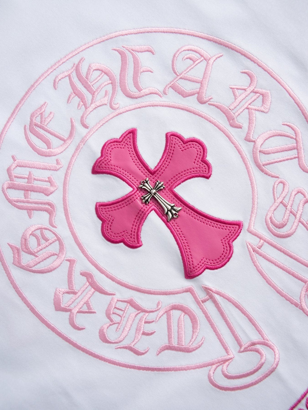 Chrome Hearts Cross Graphic Short-Sleeve T-Shirt