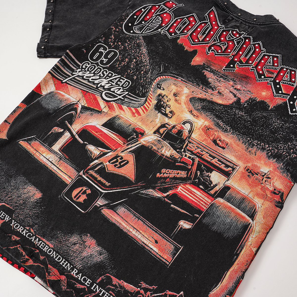 Godspeed 69 Raceway Short-Sleeve Graphic T-Shirt