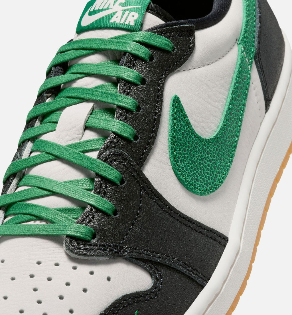 Air Jordan 1 Retro Low OG Phantom/Pine Green Men's Lifestyle Shoes - Phantom/Pine Green/Black