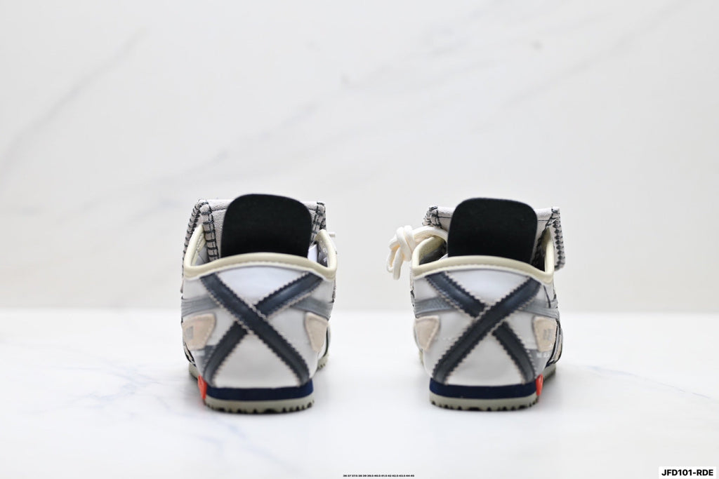 Onitsuka Tiger Retro Low Top Beige Gray Pink Unisex Shoes Style 29